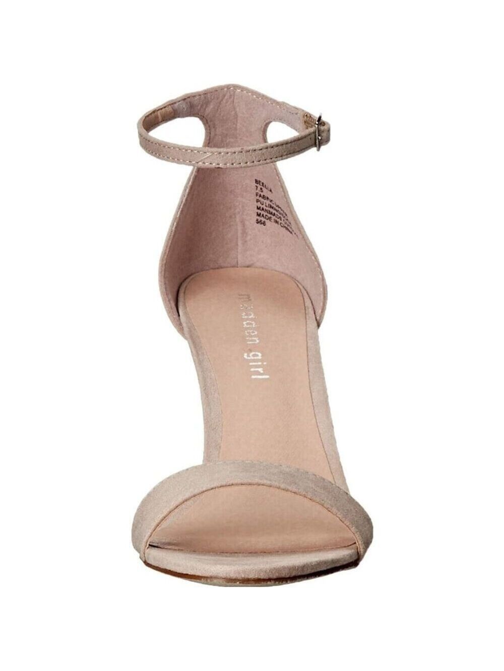 NWT Madden Girl Beella Blush Ankle Strap Block Heel Sandals Size 11M - Picture 7 of 8